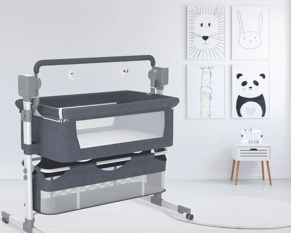 rocking bassinet crib