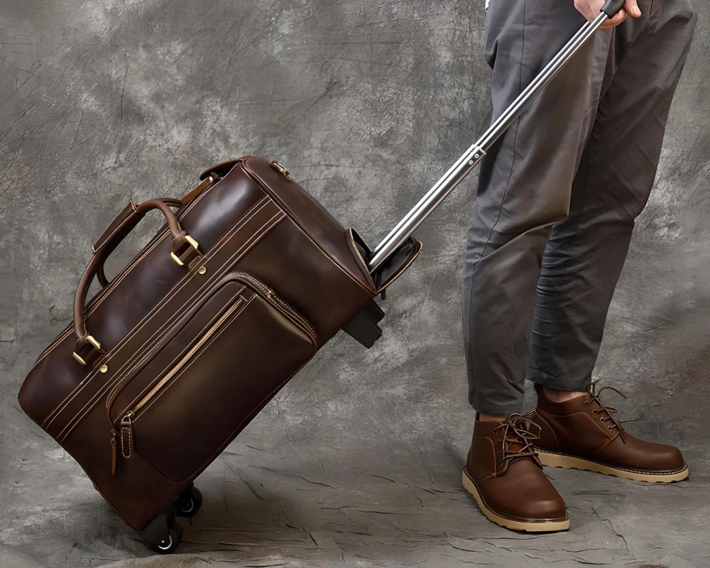 two wheel carry on luggage